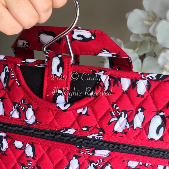 ✨NWT Vera Bradley Hanging Travel Organizer Penguin - Picture 11 of 12